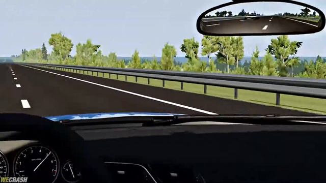 High Speed Police Chase On Autobahn - BeamNG Drive смотреть онлайн