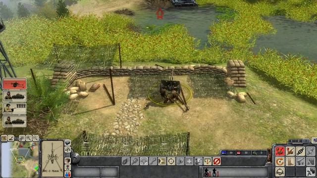 В тылу врага 2 - Прохождение - Танковый полигон. смотреть онлайн