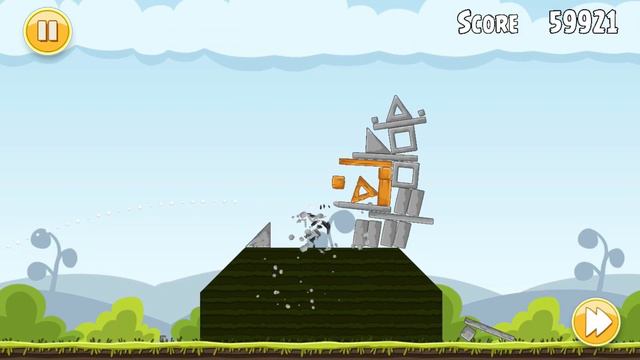 Angry Birds: Mighty Hoax 4-13 - 4-21 (3 Stars) смотреть онлайн