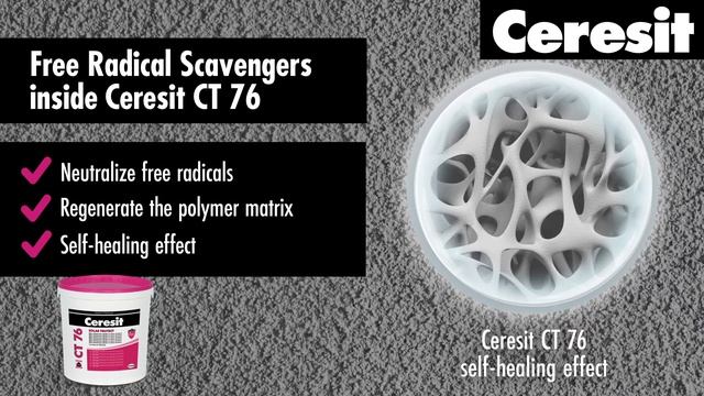 How To Protect Facade? CT76 Solar Protect , Silico-elstomeric Plaster.