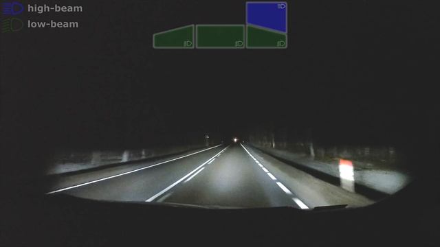 Ford Dynamic LED (S-Max) - night test :: [1001cars] смотреть онлайн