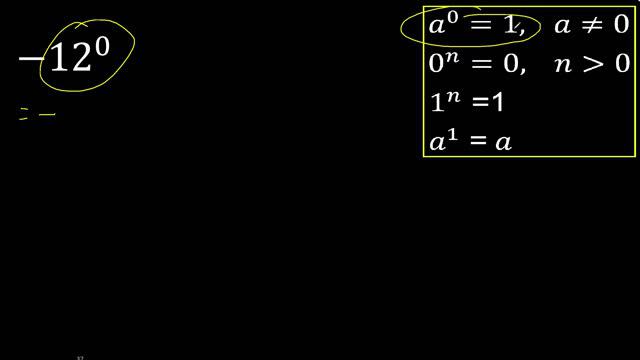 minus 12 exponent 0 , -12 power 0 , negative number with positive exponent смотреть онлайн