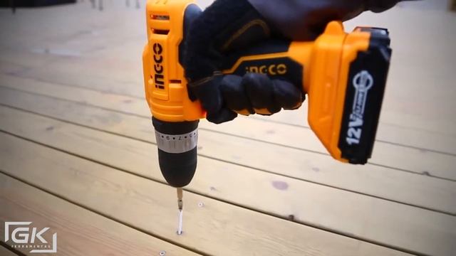 Parafusadeira/furadeira C/ Impacto +2 Baterias 12v - Ingco (CIDLI1222) смотреть онлайн