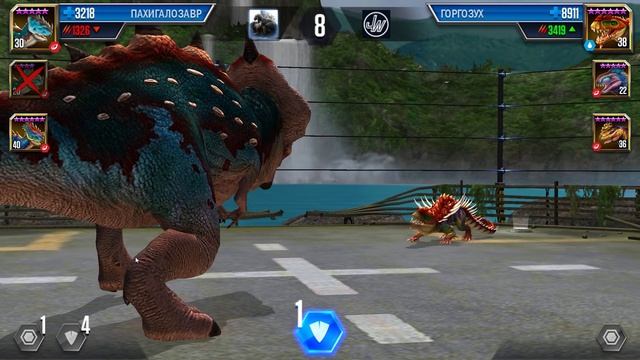 12 Пахигалозавров на что они способны? Jurassic World The Game прохождение смотреть онлайн