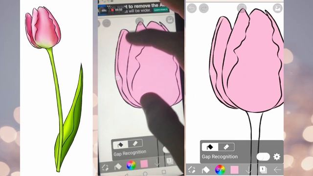 Digital Art Tutorial For Beginners || Ibis Paint X || How To Convert Your Drawing Into Digital Art