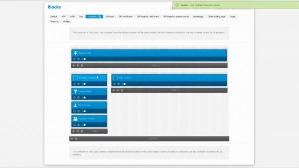 CS-Cart 3 - Video Player - Block manager