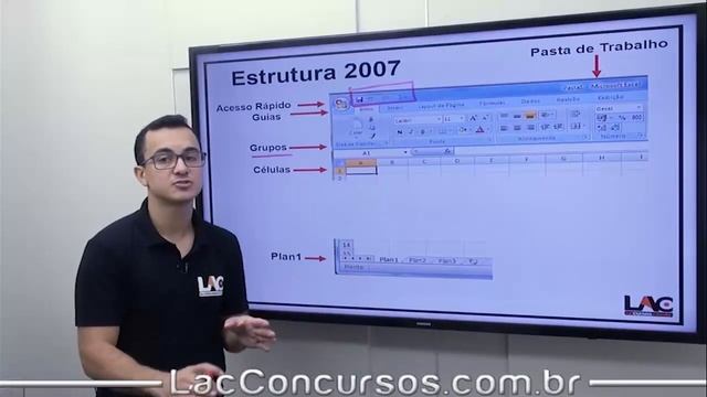 Planilhas Eletrônicas - Excel 2007 - Parte 1 - Informática PF 2018 смотреть онлайн