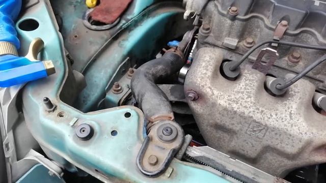 Rozrząd i termostat w Miętowym Gruzie *Daewoo Lanos* смотреть онлайн