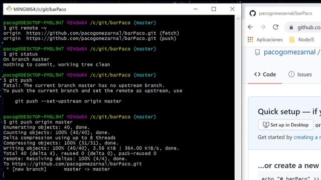 CURSO DE GIT - 26 - git push смотреть онлайн