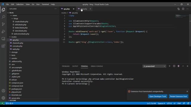 Laravel Tamil Beginner tutorial API Part 1 - #V18 смотреть онлайн