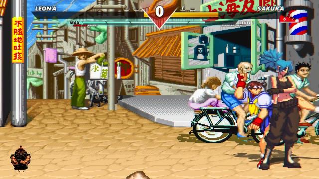 Leona vs Sakura ! High Level Insane Epic Fight! Street fighter! M.U.G.E.N 4K смотреть онлайн
