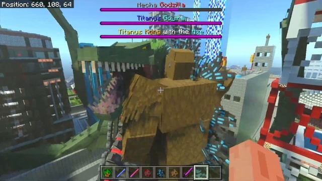 Biollante Monsterverse Addon (Beta) Godzilla and Kong Addon MCPE in Minecraft PE - MMCRAFT TV #3 смотреть онлайн