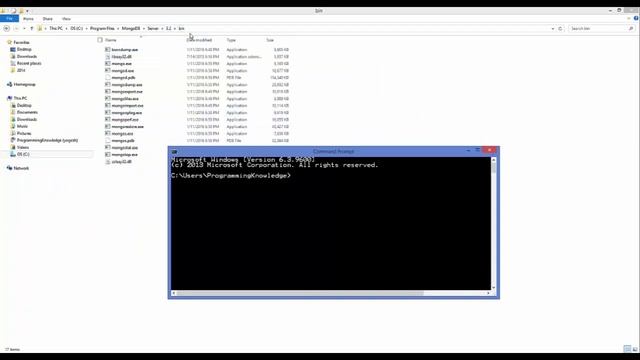 How to Install MongoDB on Windows 10 / Windows 8 смотреть онлайн
