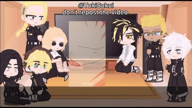 •Tokyo Revengers React To Takemichi// Takemichi As Aqua Hoshino• ANIME SPOILER