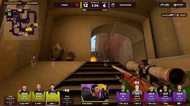 вот как НУЖНО играть с AWP! смотреть онлайн