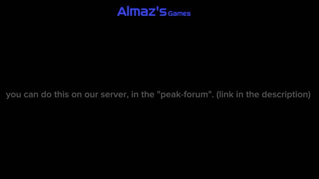 ALMAZ'S GAMES NEED YOU. смотреть онлайн