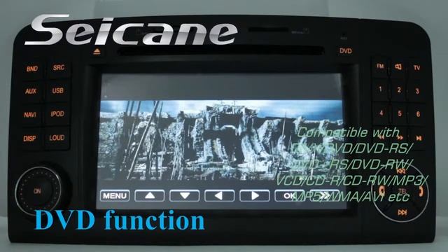 Mercedes Benz W164 DVD GPS, Autoradio With TV AUX Bluetooth USB SD MP3