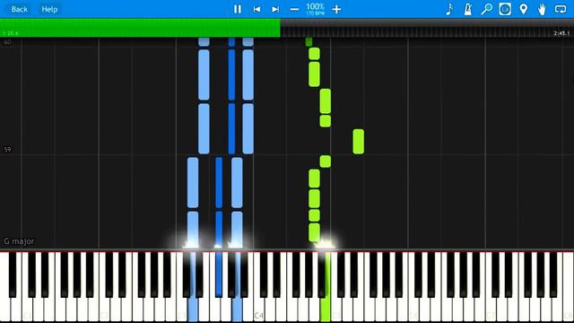 LEGO Ninjago - Close The Circle by The Fold | Synthesia Piano Tutorial смотреть онлайн