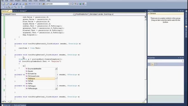 C# how to create a simple graphic editor - part 2 смотреть онлайн
