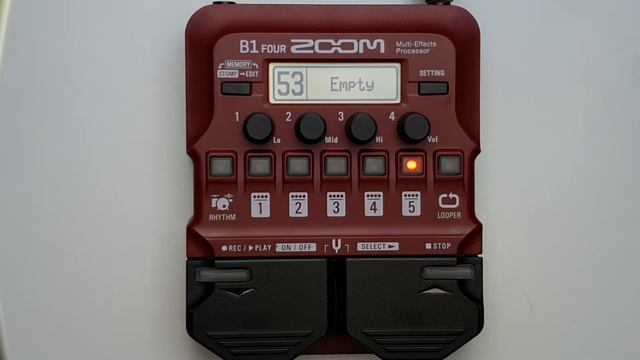 #009 How To Change The Patch Name ZOOM B1 FOUR смотреть онлайн