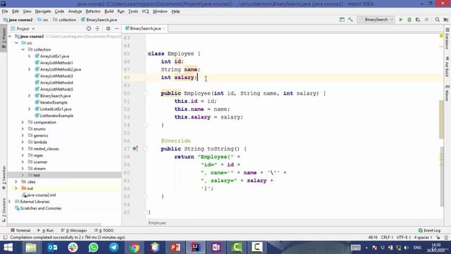 Java - получи чёрный пояс! 9. Binary search смотреть онлайн