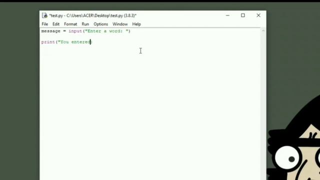 Python Tutorial 4 - Python Input смотреть онлайн