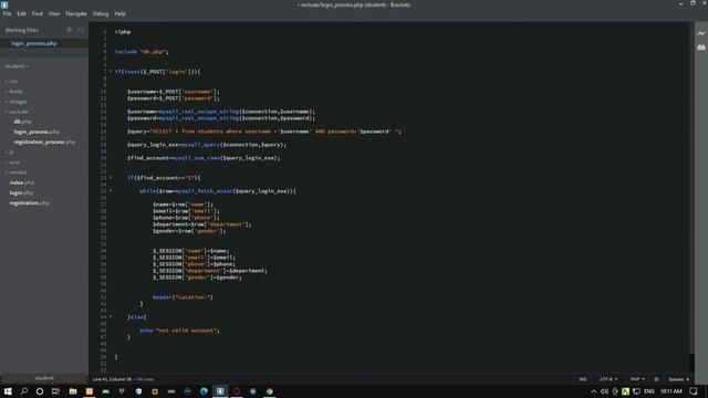 User Registration and Login Form with PHP and MySQL Tutorial 9 - SESSION смотреть онлайн