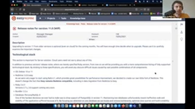 Webinar: New Easy Redmine 11 introduction (English) смотреть онлайн