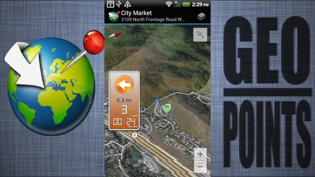 Geo Points - Android App смотреть онлайн
