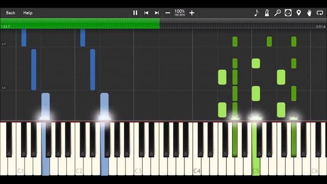 Starset - My Demons [Piano Tutorial] (Synthesia) смотреть онлайн