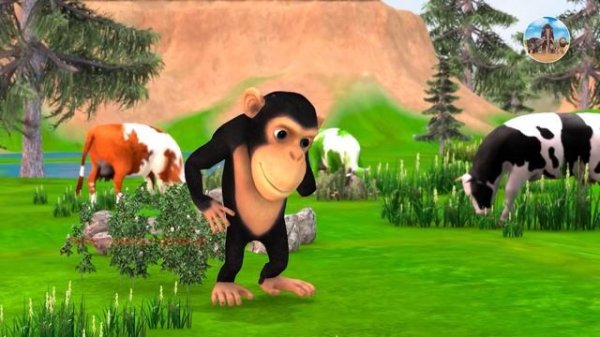 Temple Run Funny Monkey Run Away Zombie Lion Escape Maze Game | Cow vs Lion Trapped in Cage