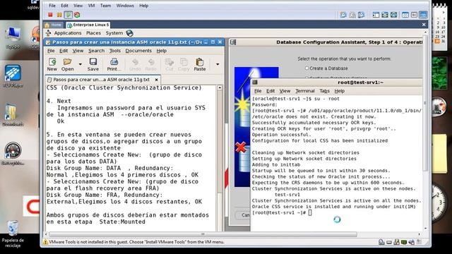 Creando una Instancia ASM Oracle11g Paso a Paso смотреть онлайн