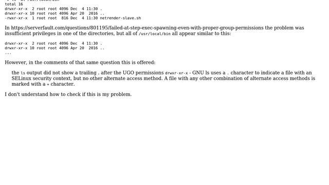 Unix & Linux: systemd custom service: Failed at step EXEC spawning ... Permission denied смотреть онлайн