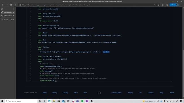 GitHub Actions - Upload Artifacts смотреть онлайн