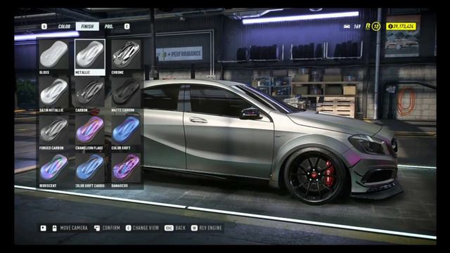 Mercedes Benz A45 AMG W176 Upgrading and Modifying in Need For Speed Heat. смотреть онлайн
