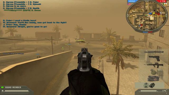 Battlefield 2 (BF2) Strike at Karkand (No Vehicles) With Bots, Stats, Awards and Promotions смотреть онлайн