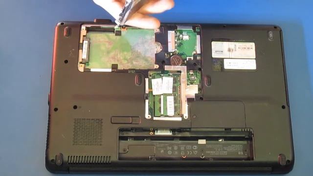 HP Presario CQ61 replace HDD or Upgrade HDD смотреть онлайн