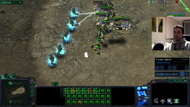 Starcraft 2 Desert Strike 1338 | 1v1 ProMatch #21 - StarLuk vs Schwerthelm in TvP смотреть онлайн