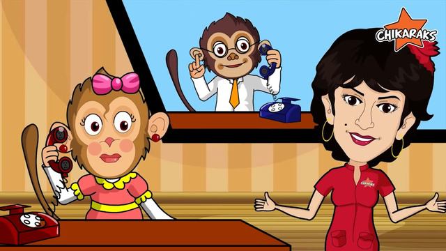 Five Little Monkeys Jumping On The Bed - Nursery Rhymes For Children | SRGMs