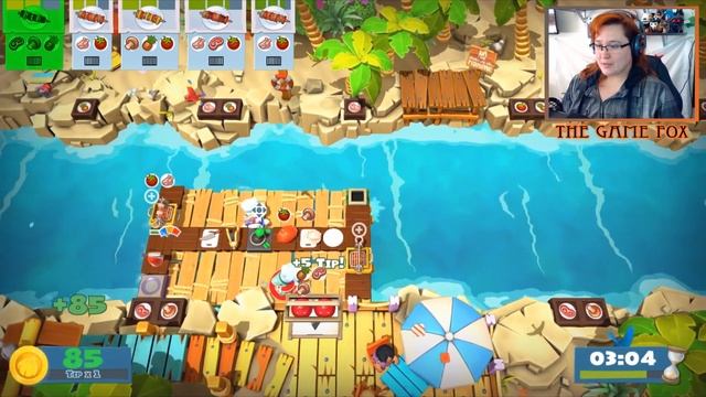 NOW I'M A SHARK :: Overcooked 2 Surf & Turf DLC #2 смотреть онлайн