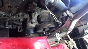 замена приводного ремня , ролика , натяжителя CHEVROLET AVEO