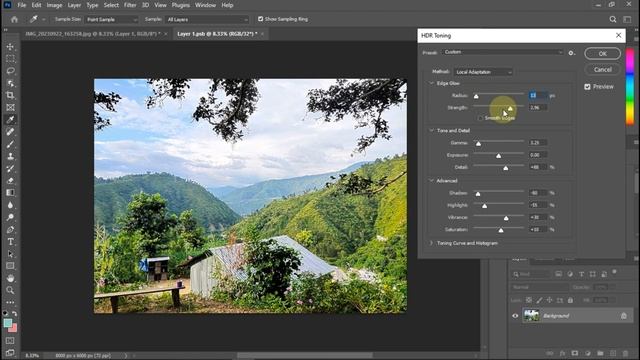 Convert Blurry Image To HDRI Shortcut In Photoshop смотреть онлайн