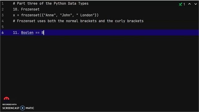 Python Data Types (Part Three) | Built-in Data Types | Python for Beginners | Python Programming смотреть онлайн