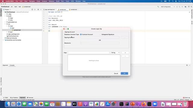 Getting started with development on Algorand blockchain using AlgoDEA IntelliJ Plugin смотреть онлайн