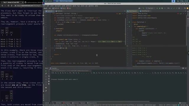 Advent of Code Day 5 in Kotlin смотреть онлайн