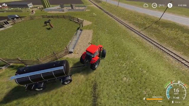 Прохождение Farming Simulator 19 лето 2020 // Транспорт На Четырех Ногах #12 смотреть онлайн