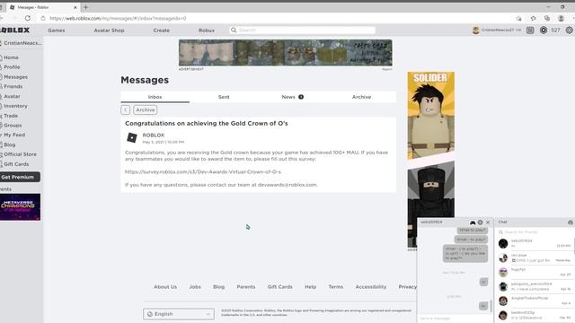 Roblox How to get the Golden Crown! смотреть онлайн