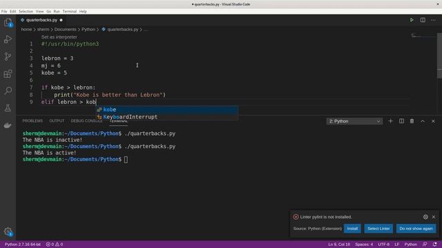 Python Programming - if/else/elif statements смотреть онлайн