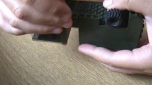 Военная машина с прицепом из LEGO