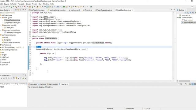 Spring Boot load H2 database with CommandLineRunner to continue building out our REST service смотреть онлайн
